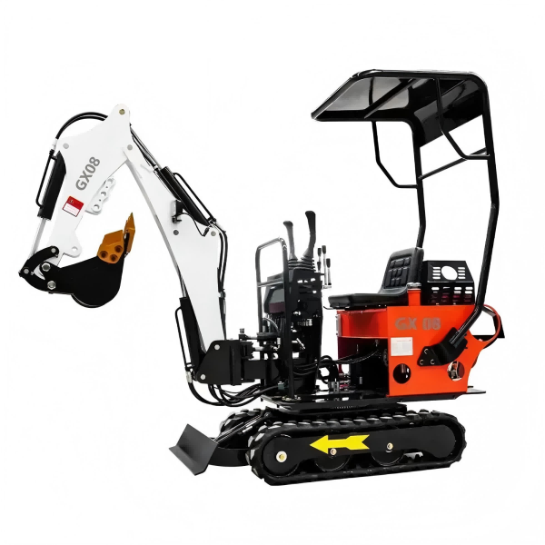 0,8 toneladas de mini excavador
