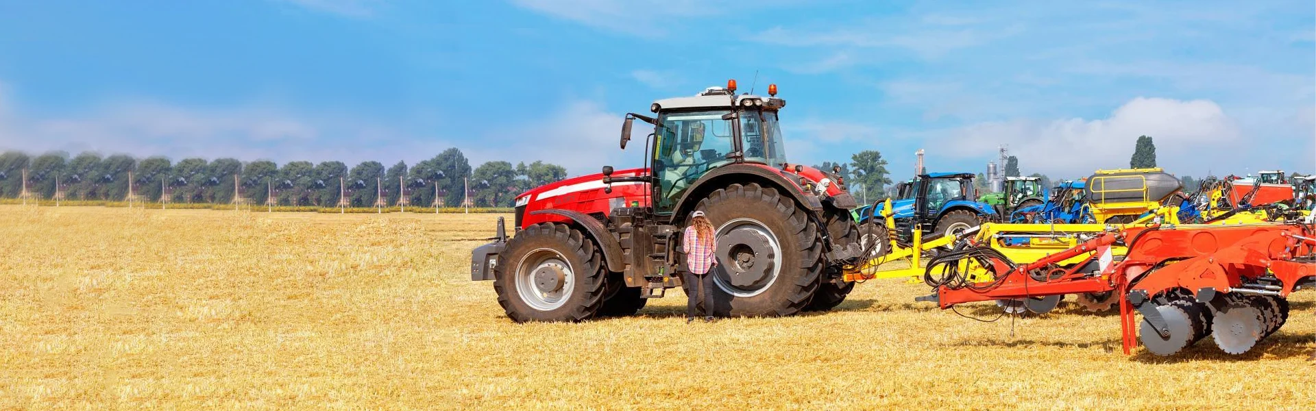 Adjuntos de tractores agrícolas