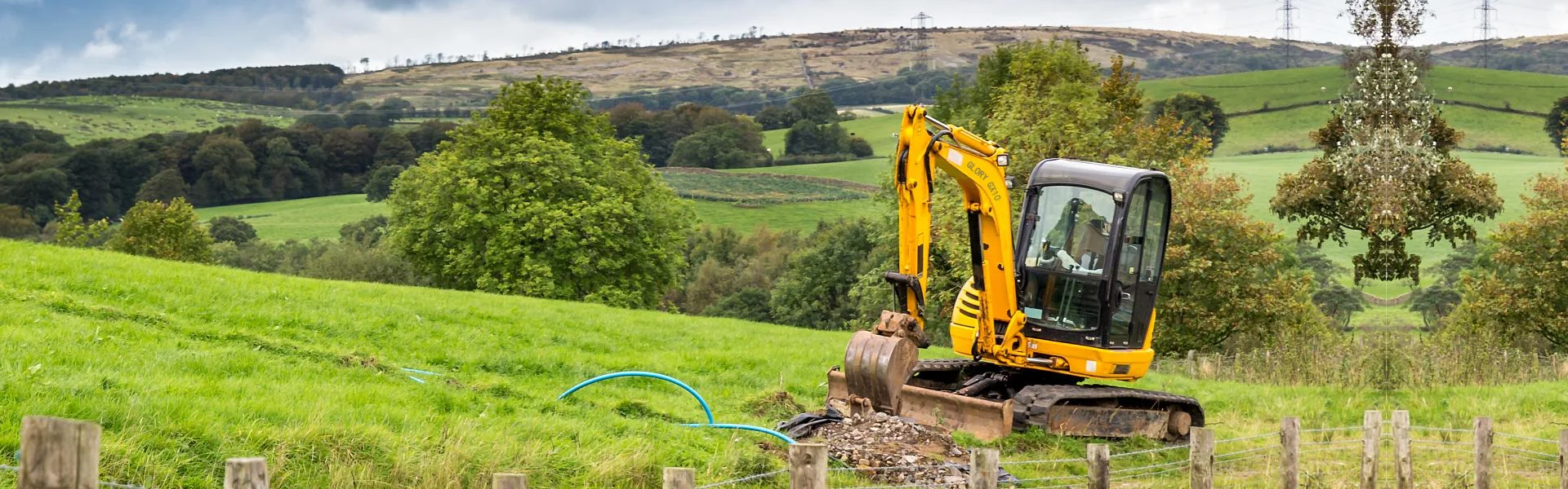 Mini excavador