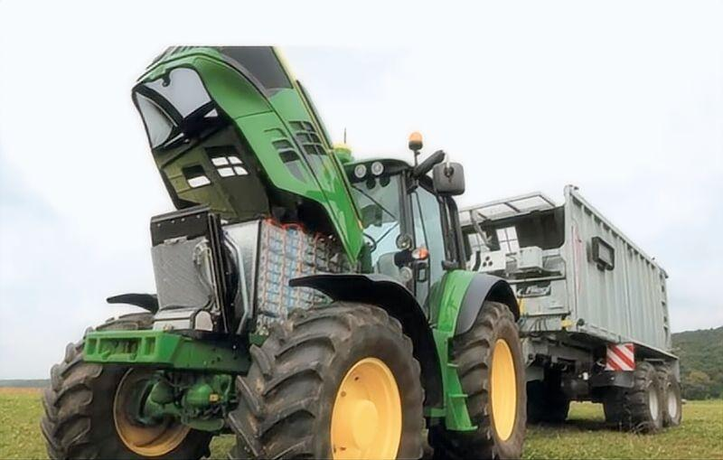 El aumento del nuevo tractor eléctrico de energía