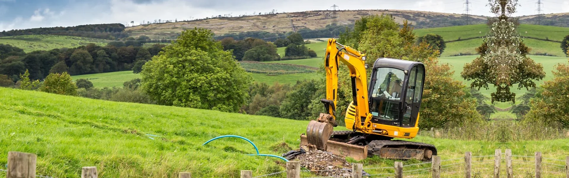 Mini excavador