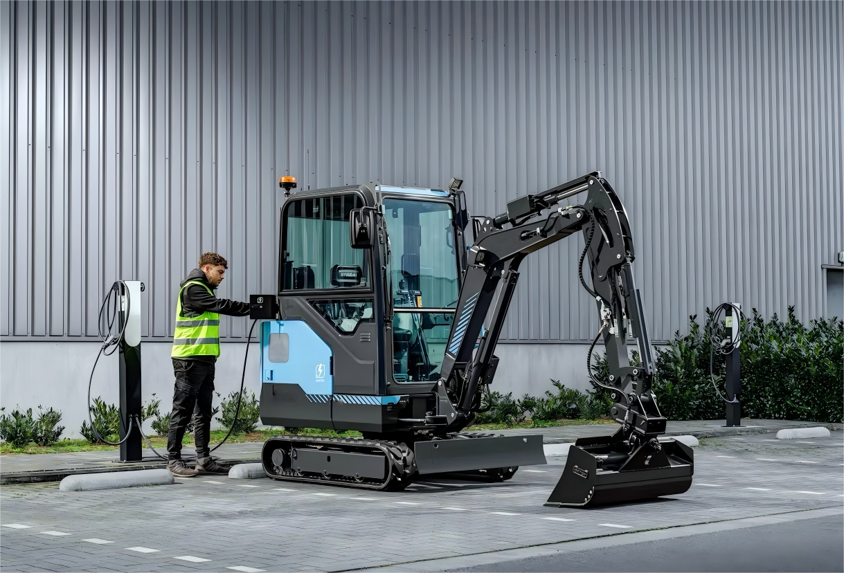 Historia del desarrollo de mini excavadoras