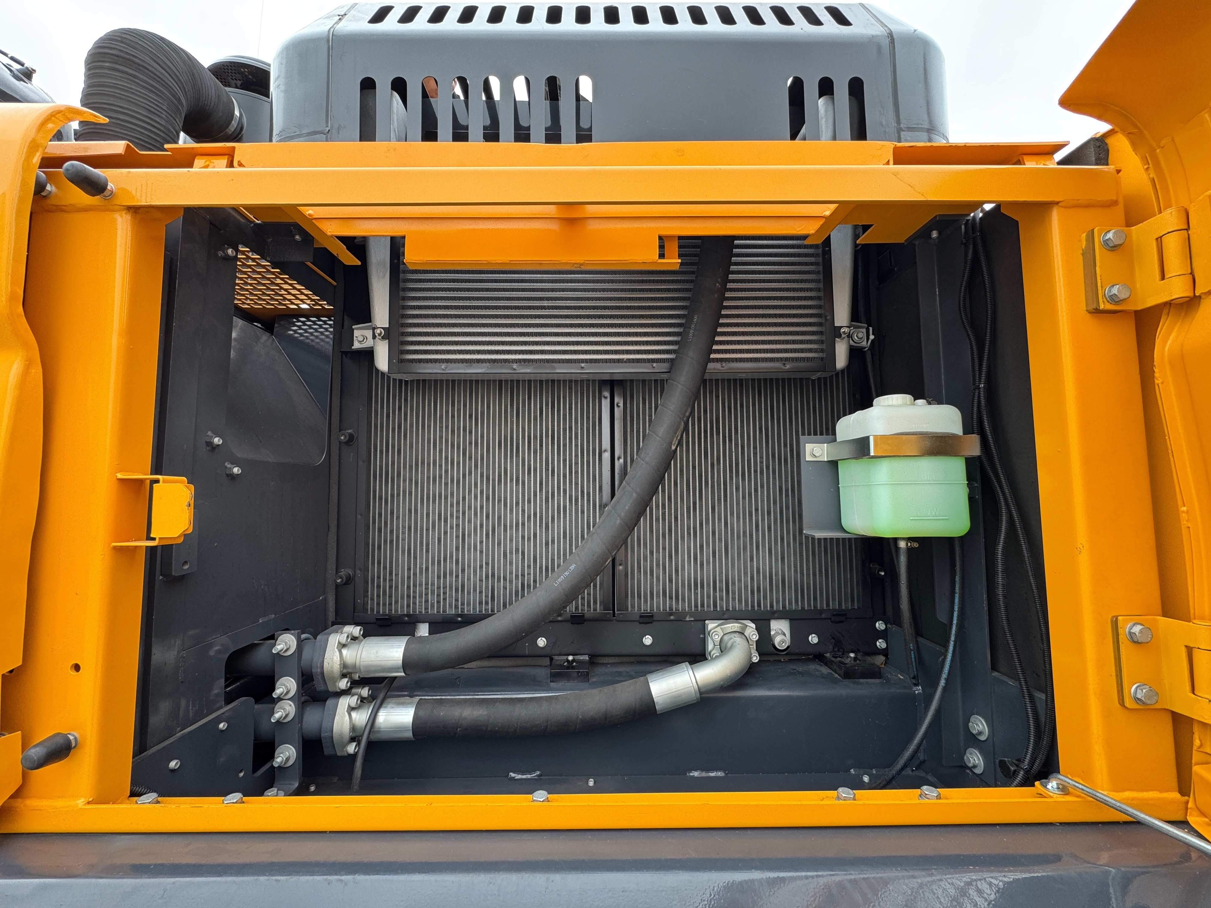 Método de control de temperatura de 6 pasos para excavadoras