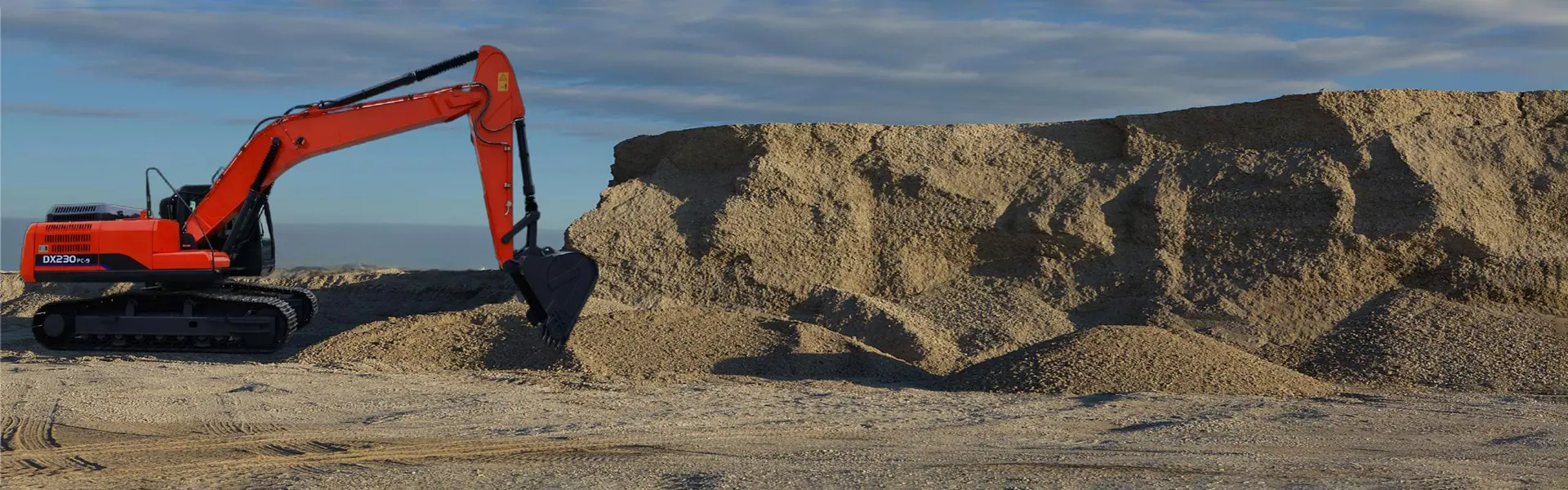Excavadora de orugas
