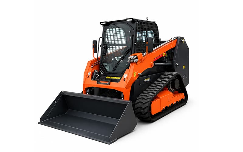 Minicargadora de orugas TR2200: conquiste fácilmente el barro y las pendientes
