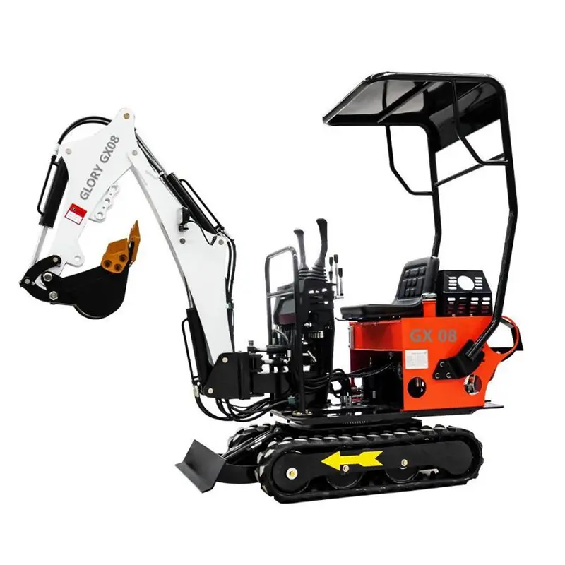 0,8 toneladas de mini excavador