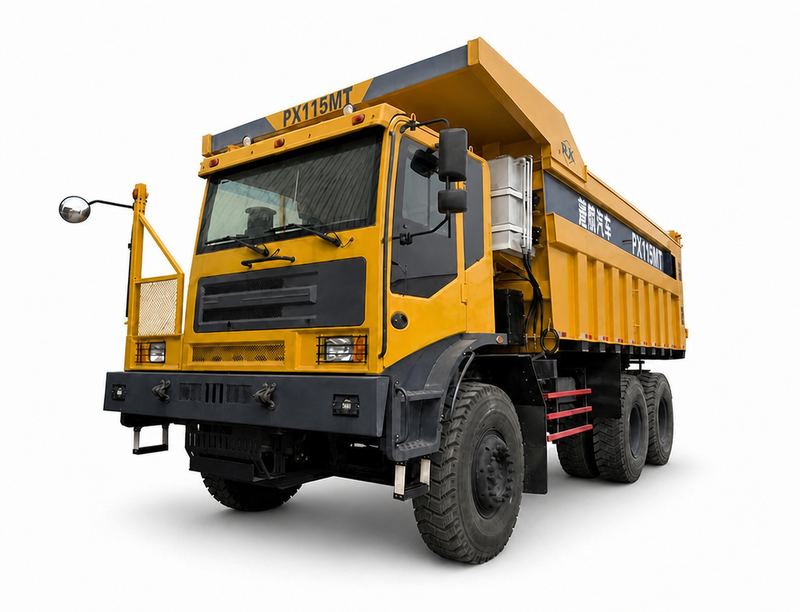 Camión volquete minero todoterreno PX115 de 80 toneladas